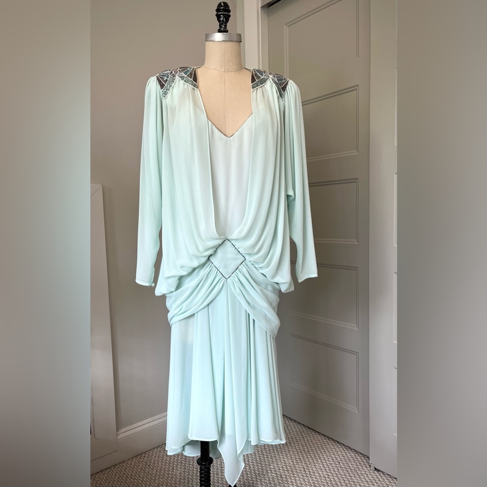1980’s Chiffon Cocktail Dress